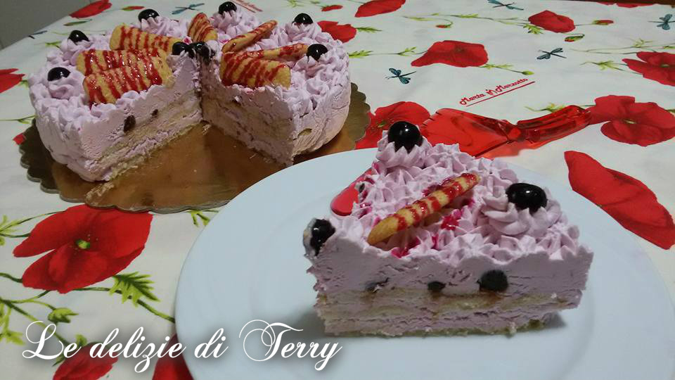 Ricetta Torta Gelato All Amarena